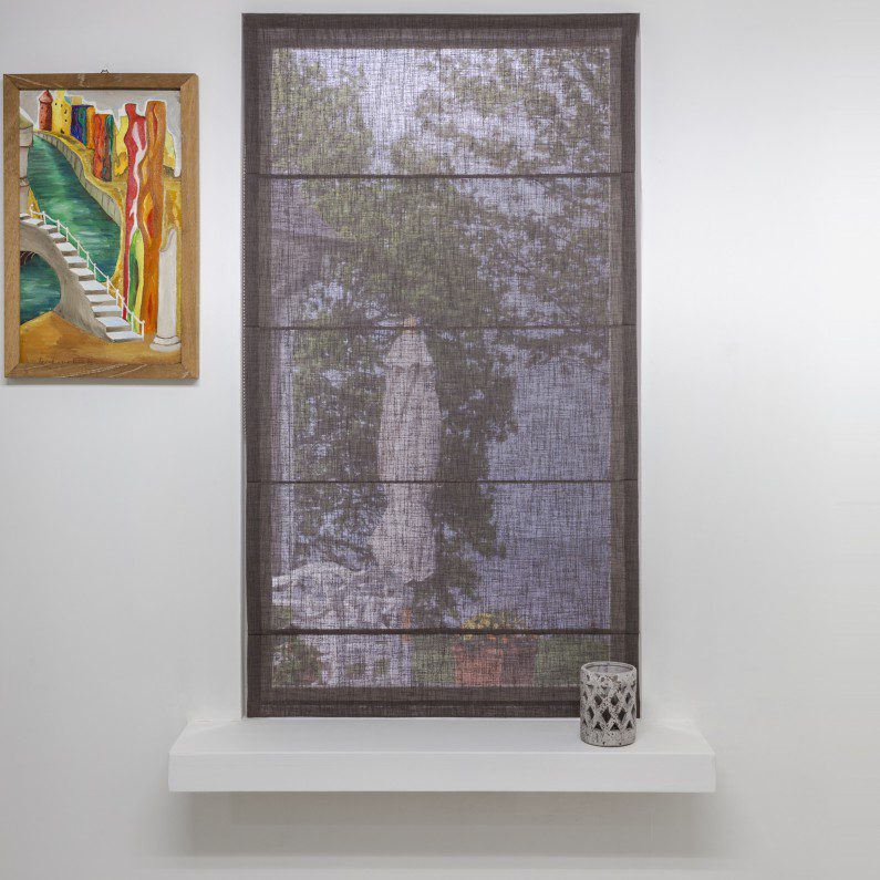 Het Vouwgordijntje - Korrel donker - Taupe